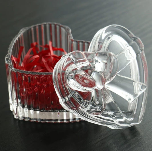 Heart Bow Jar(1 Pc) - PI098