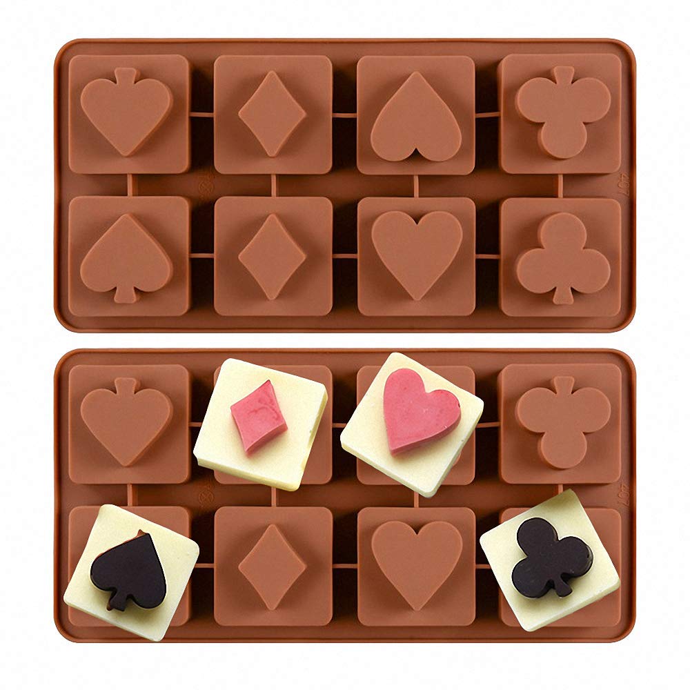TM0838c Poker Candle Mold
