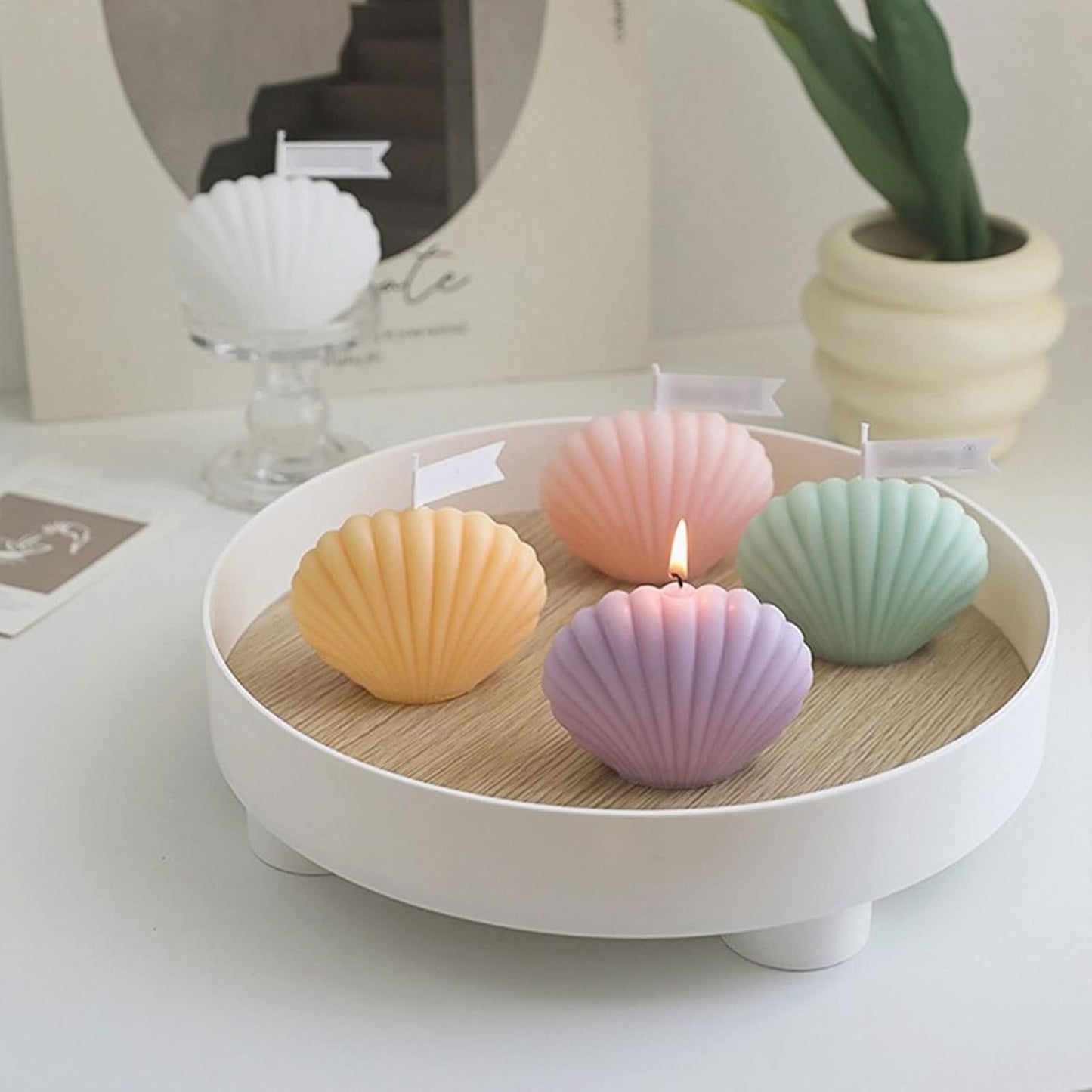 Shell Candle Mold GB167