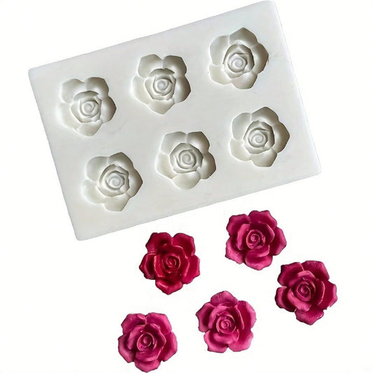 6c Rose Mold - TM073
