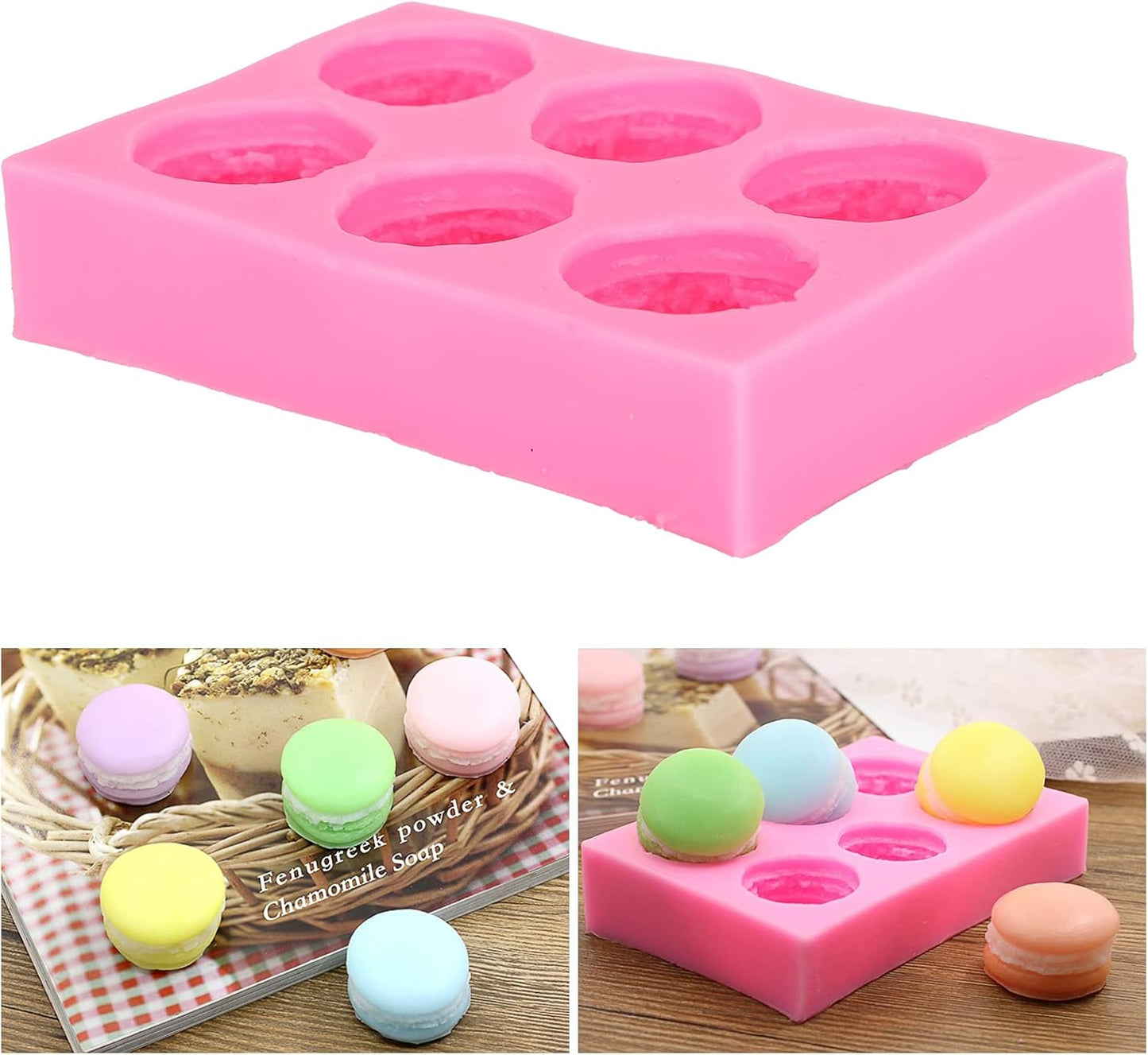 6 in 1 Macaroon Mold GB048