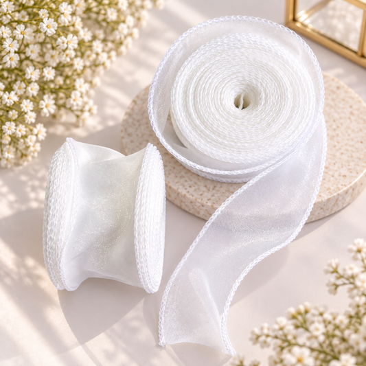 Plain Organza Ribbon