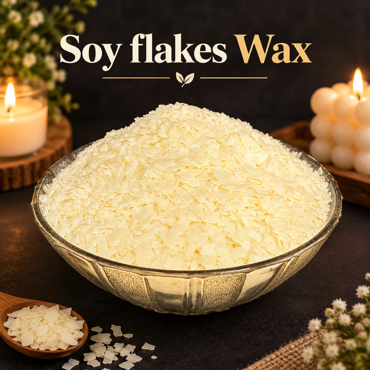 Candle Wax Soy Flakes - WX002