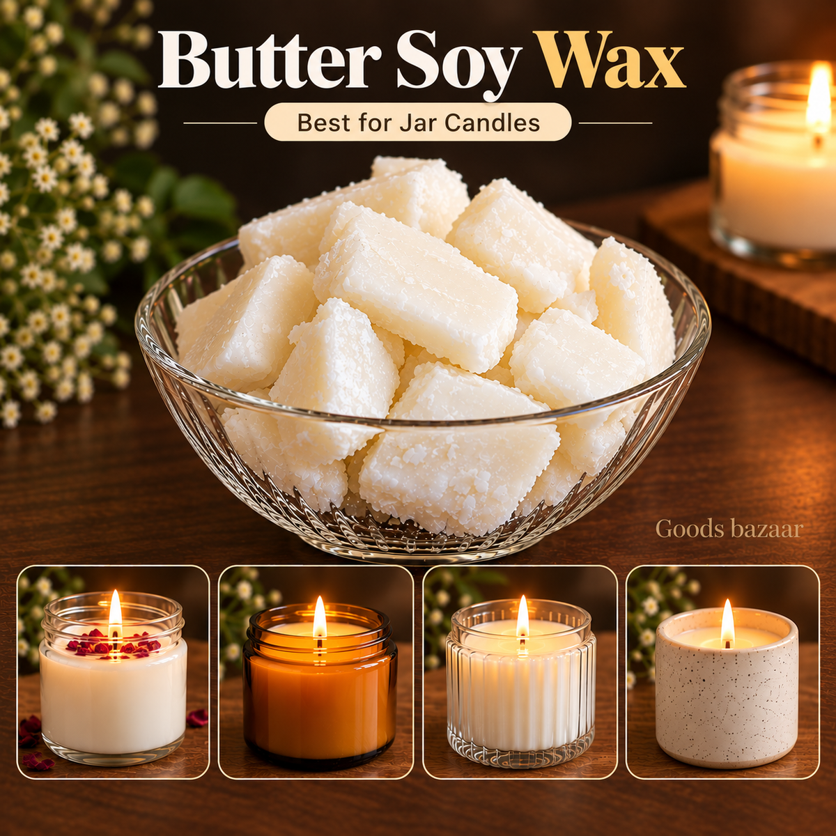 Candle Wax Butter Soy Wax - WX003