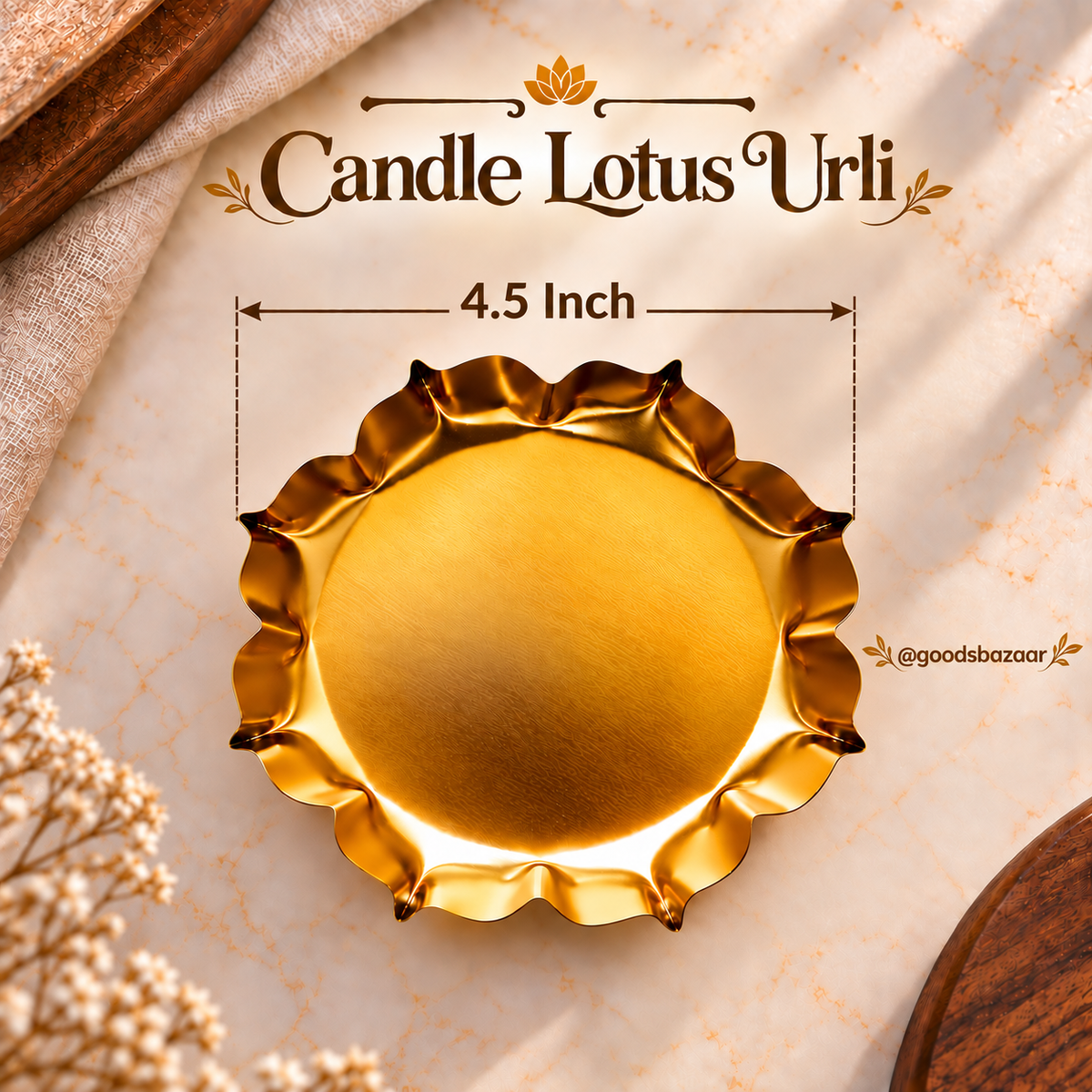 Lotus Urli 4.5 inch - CU005