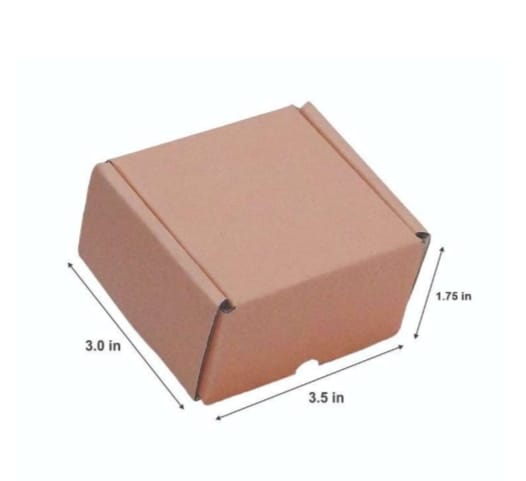 Single hard peach box PI121 (PACK OF 10)
