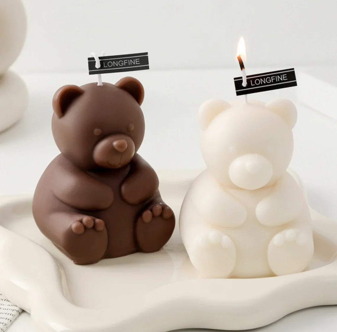 Fat Teddy Bear Mold GB016