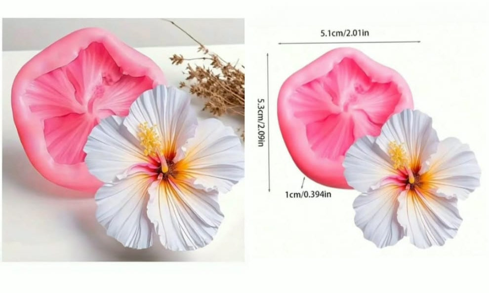 Hibiscus Small Mold TM089
