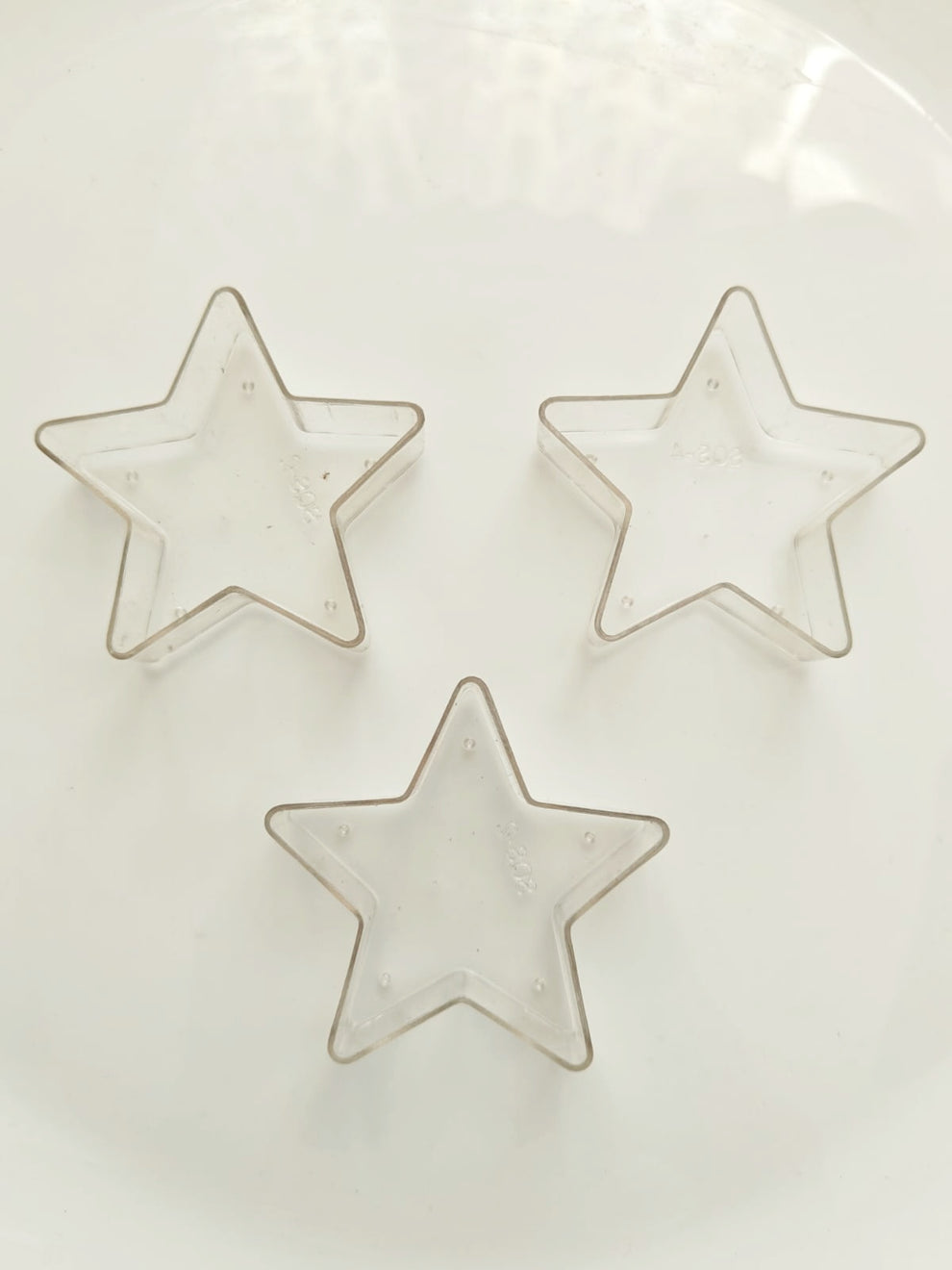 Polycarbonate Tealight Cups Star(6 cm) - PI147