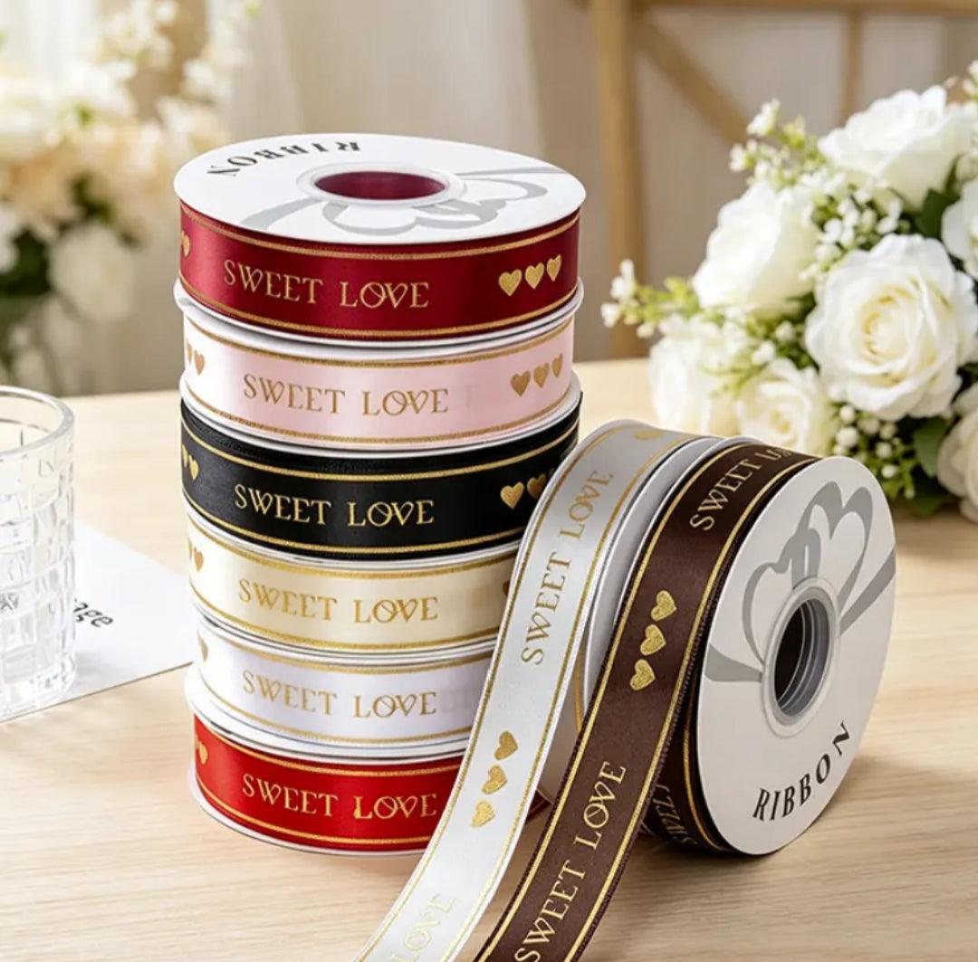 Sweet Love Ribbon(2.5cmx 30 meter)