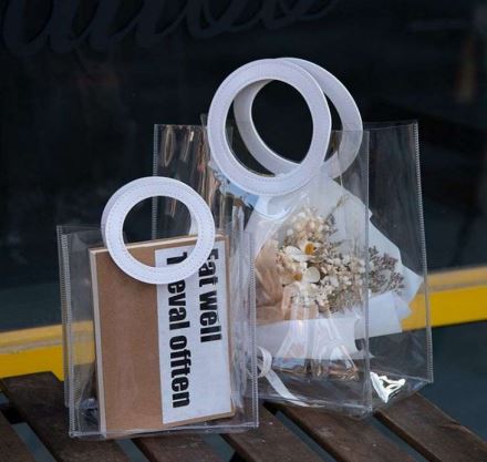 PI158 Clear Bag  20cmx18cm