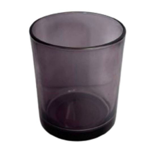 Plain Smoky Glass 180ml(Pack of 6) - PI038