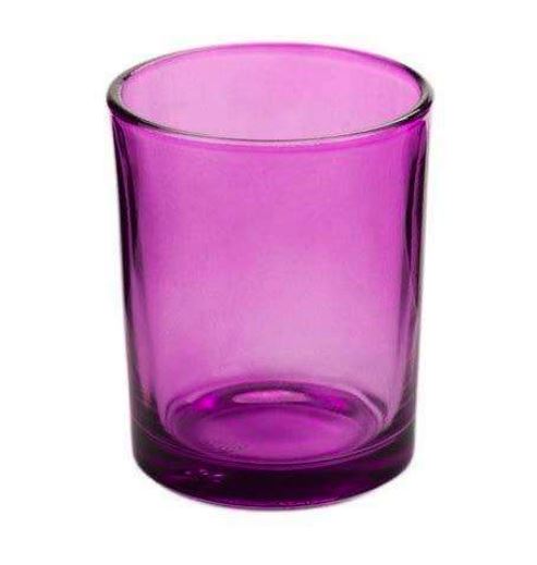 Plain Purple Glass 180ml(Pack of 6) - PI036