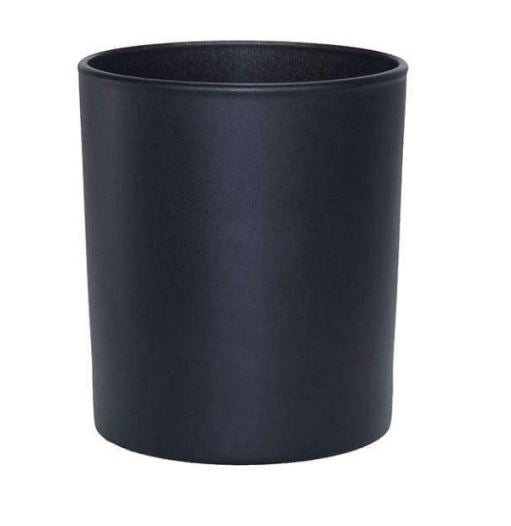 Frosted Black Glass(Pack of 6) 180ml - PI033