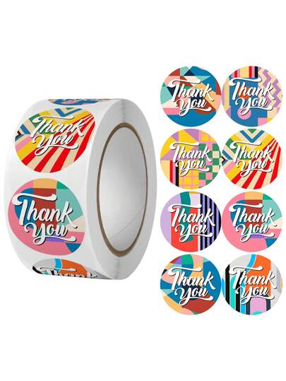 Thank You Sticker II AC012 (Pack Of 10)