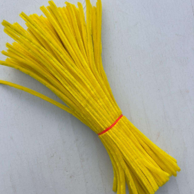 Fluffy velvet pipe cleaner One pack contains 100pcs