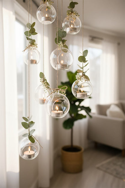 Acrylic Hanging Tealight Holder