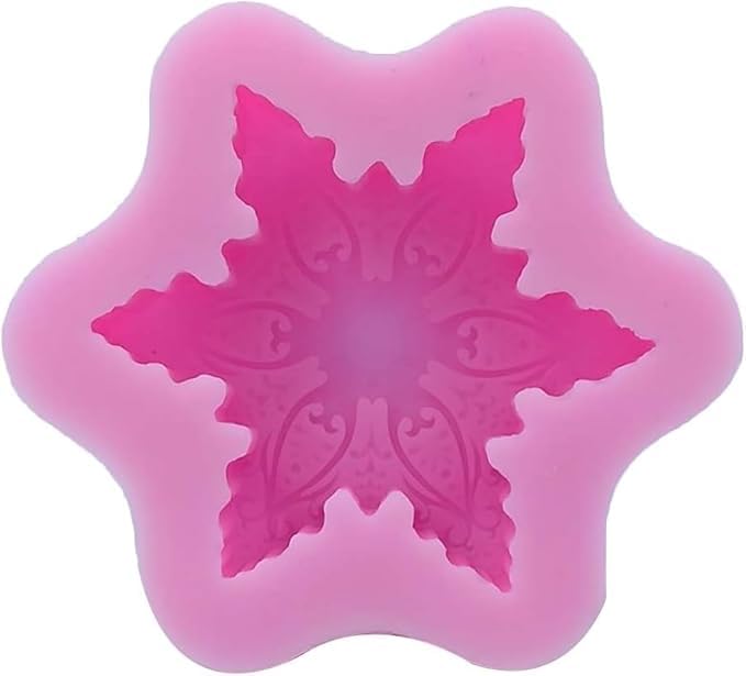 GB230 Flower Snowflakes Mold