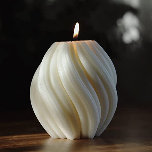 Swirl Candle Mol GB176 - GB177