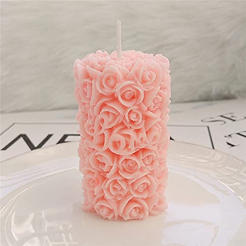 Mini Rose Pillar Mold GB138