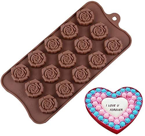 Rose Tea light Mold TM026
