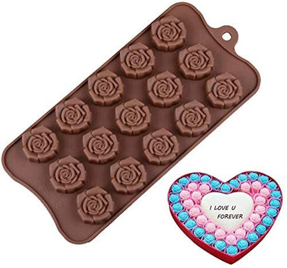 Rose Tea light Mold TM026