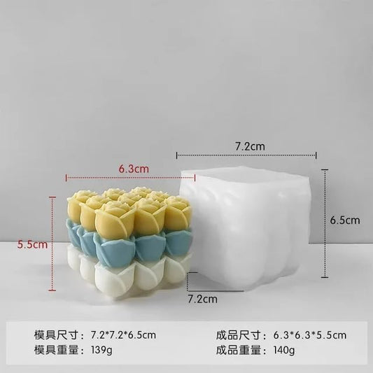 Rose Bubble Mold GB140