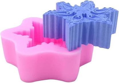 GB230 Flower Snowflakes Mold