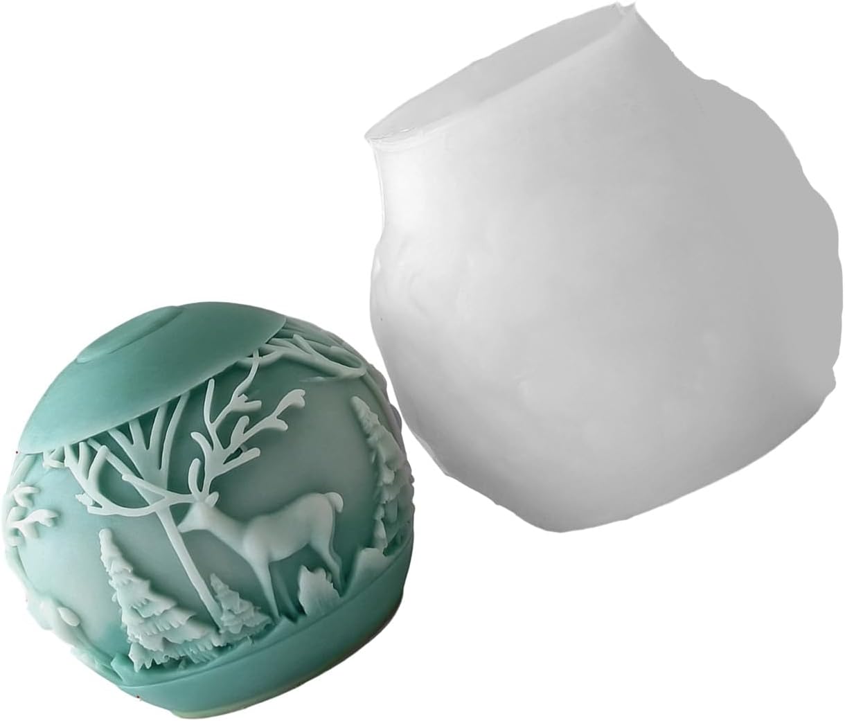 GB218 Reindeer Ball Mold