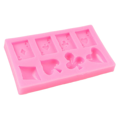Poker Candle Mold TM061