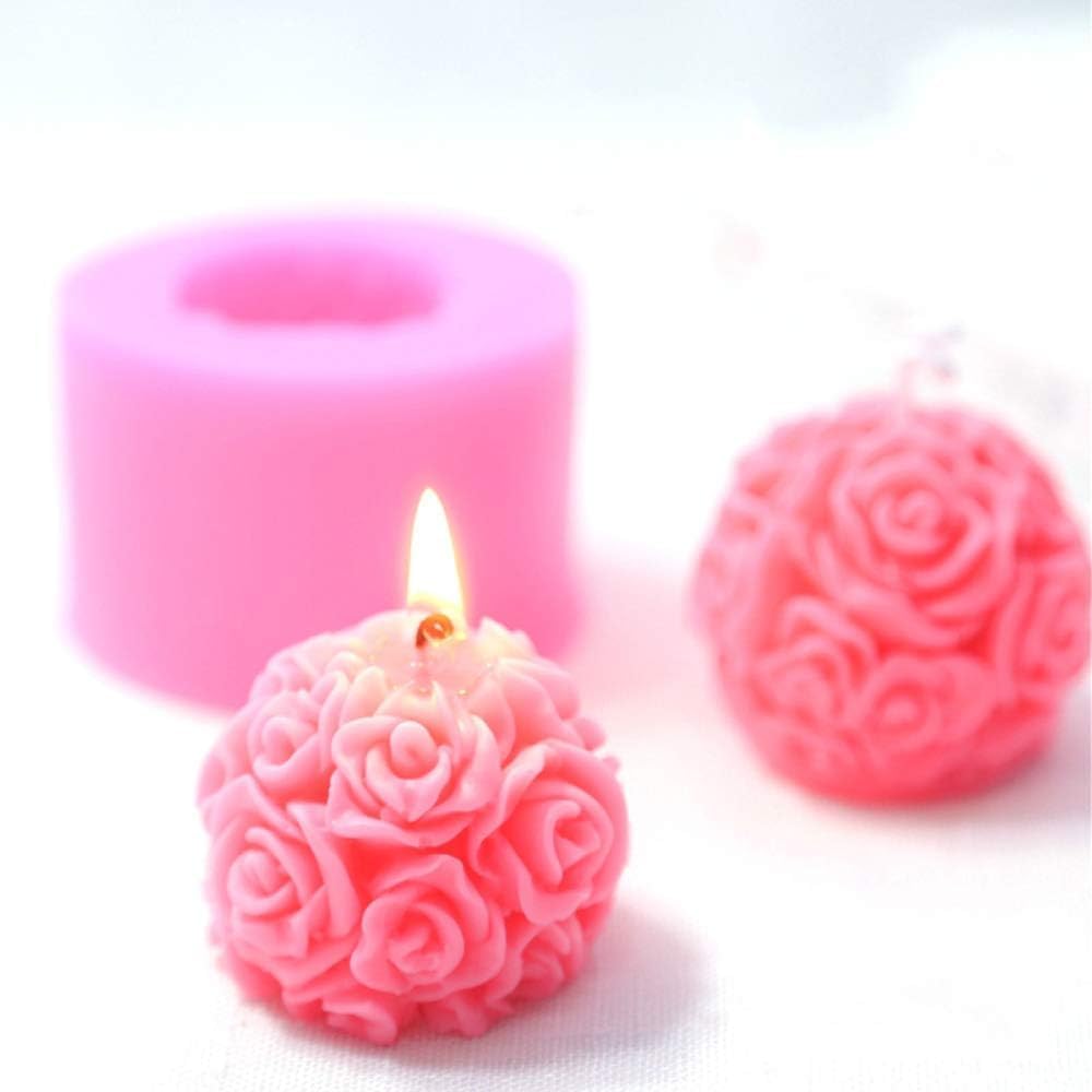 Rose Ball Mold GB137