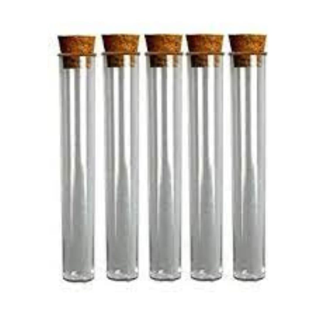 Test Tube with Cork PI001 to PI002 (Pack Of 20)