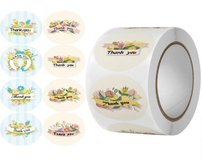 Thank You Sticker VI AC016 (Pack Of 10)