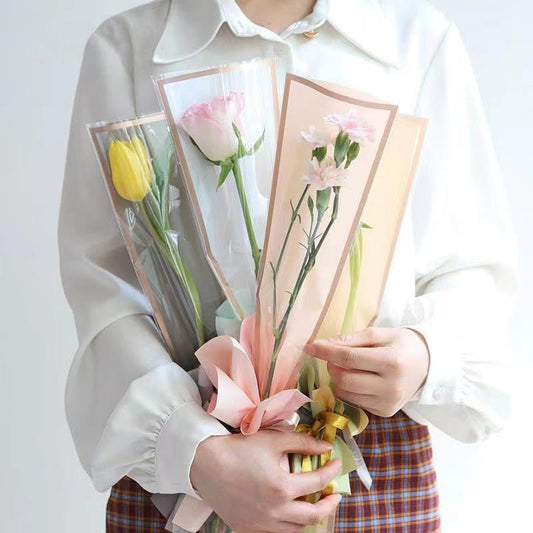 Single Flower Sleeves(Pack of 10)