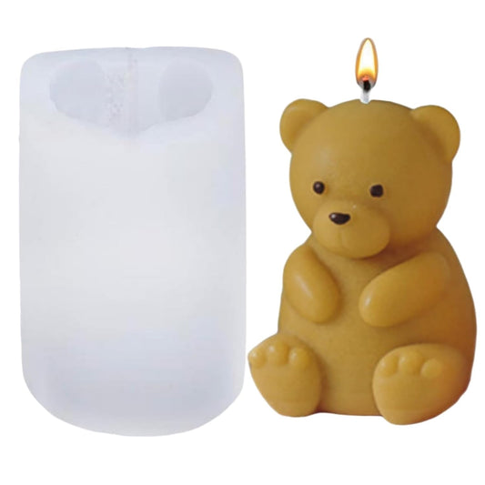 Fat Teddy Bear Mold GB016