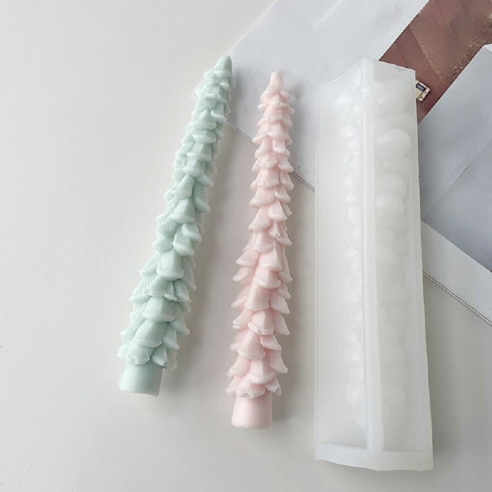 GB226 Tree Pillar Candle Mold