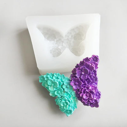TM065 Floral Butterfly Mold
