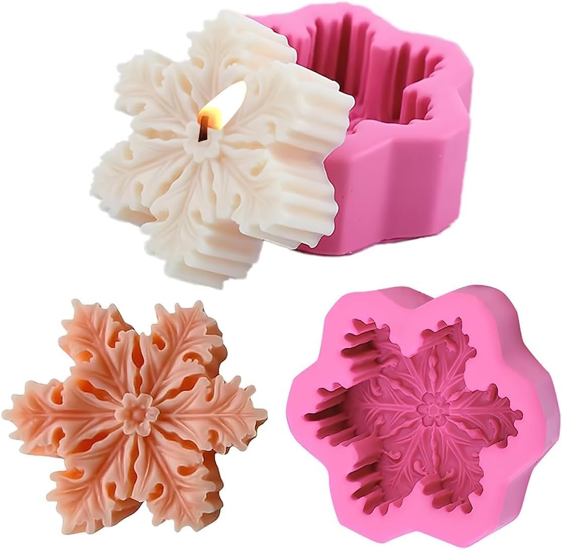 GB229Designer Snowflakes Mold