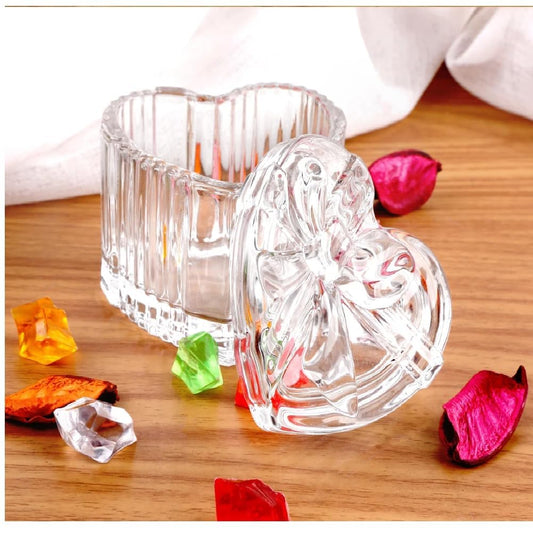 Heart Bow Jar(1 Pc) - PI098