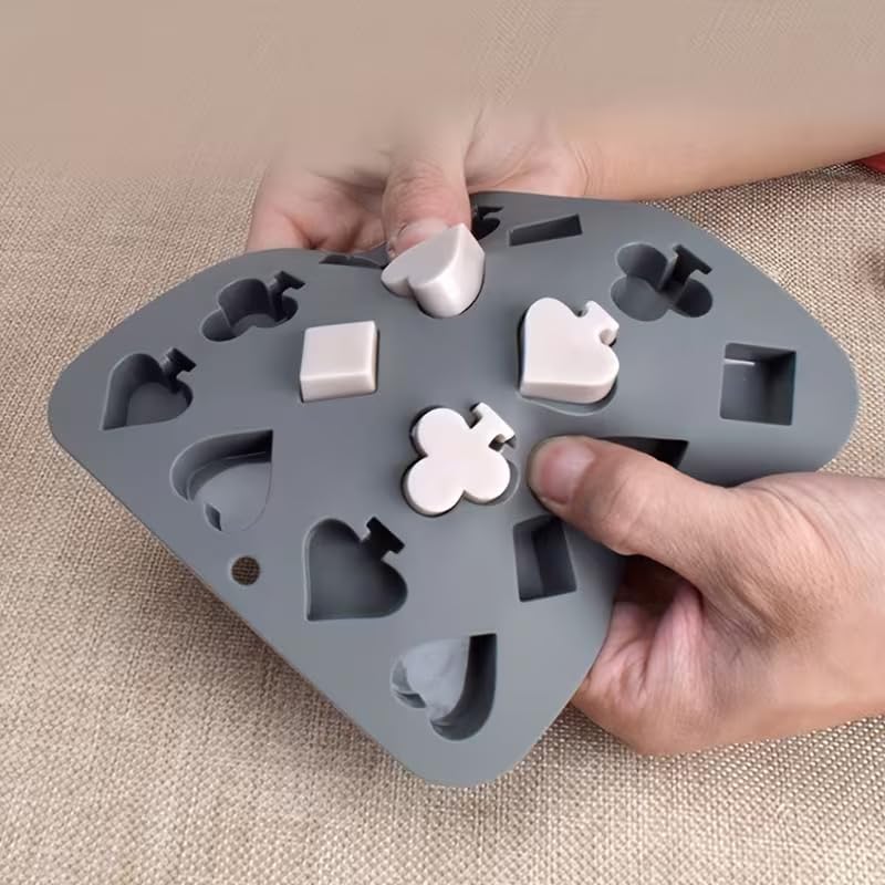 084 16c Poker Candle Mold