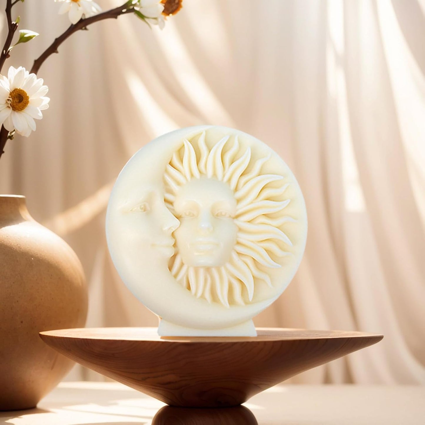 3D sun -Moon Mold GB032