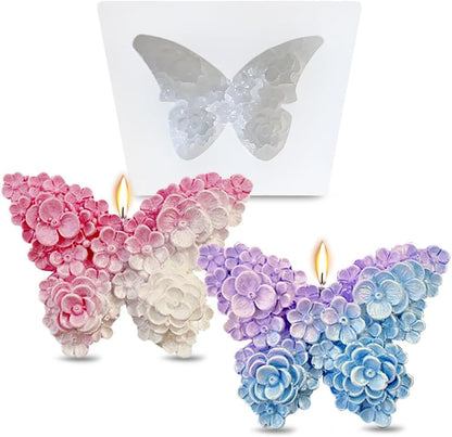 TM065 Floral Butterfly Mold