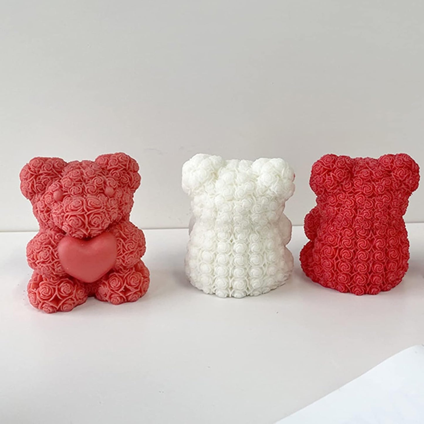 Rose Teddy Bear Mold GB004