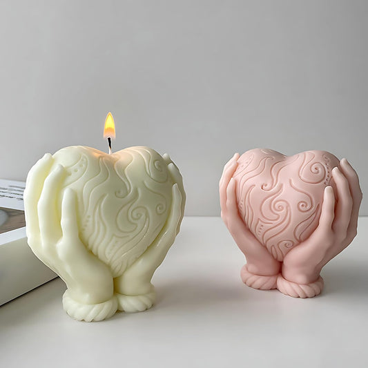 Heart In Hand Mold GB035