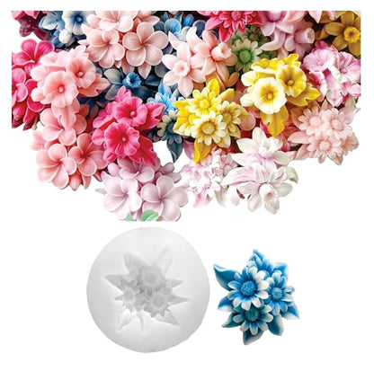 TM086Daisy Bunch Mold