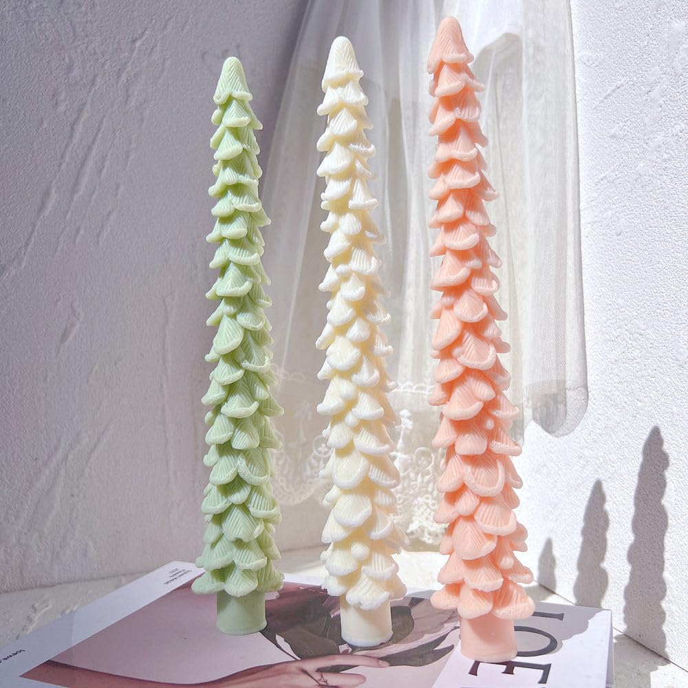 GB226 Tree Pillar Candle Mold