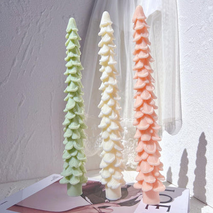 GB226 Tree Pillar Candle Mold