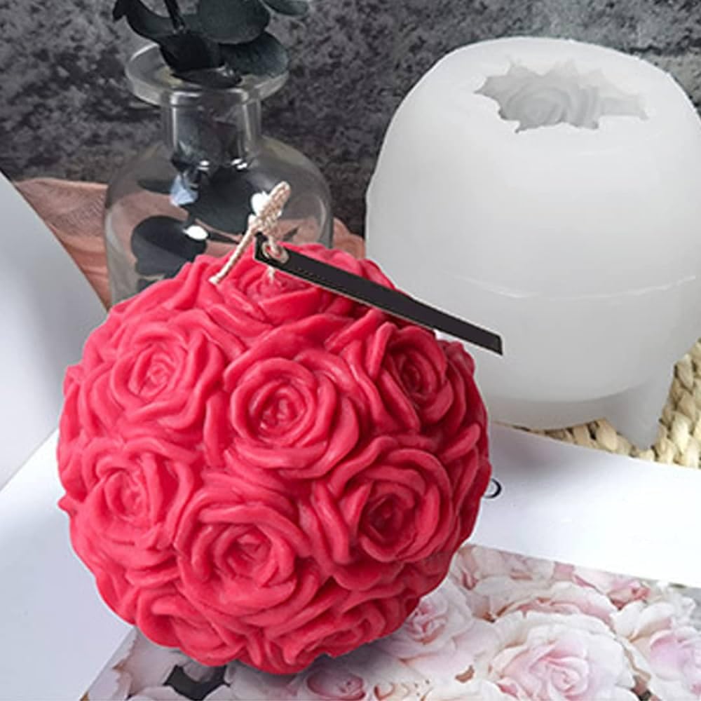 Rose Ball Mold GB137