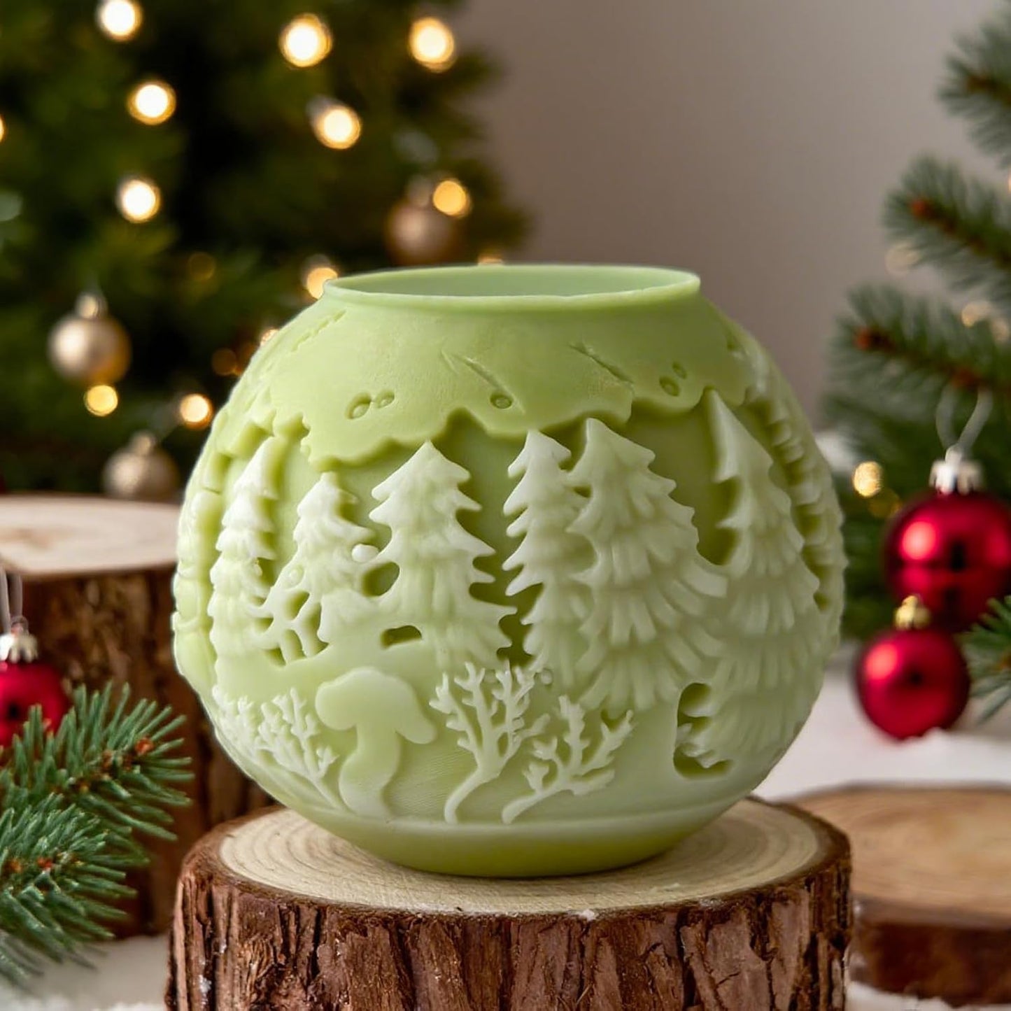 GB218 Reindeer Ball Mold