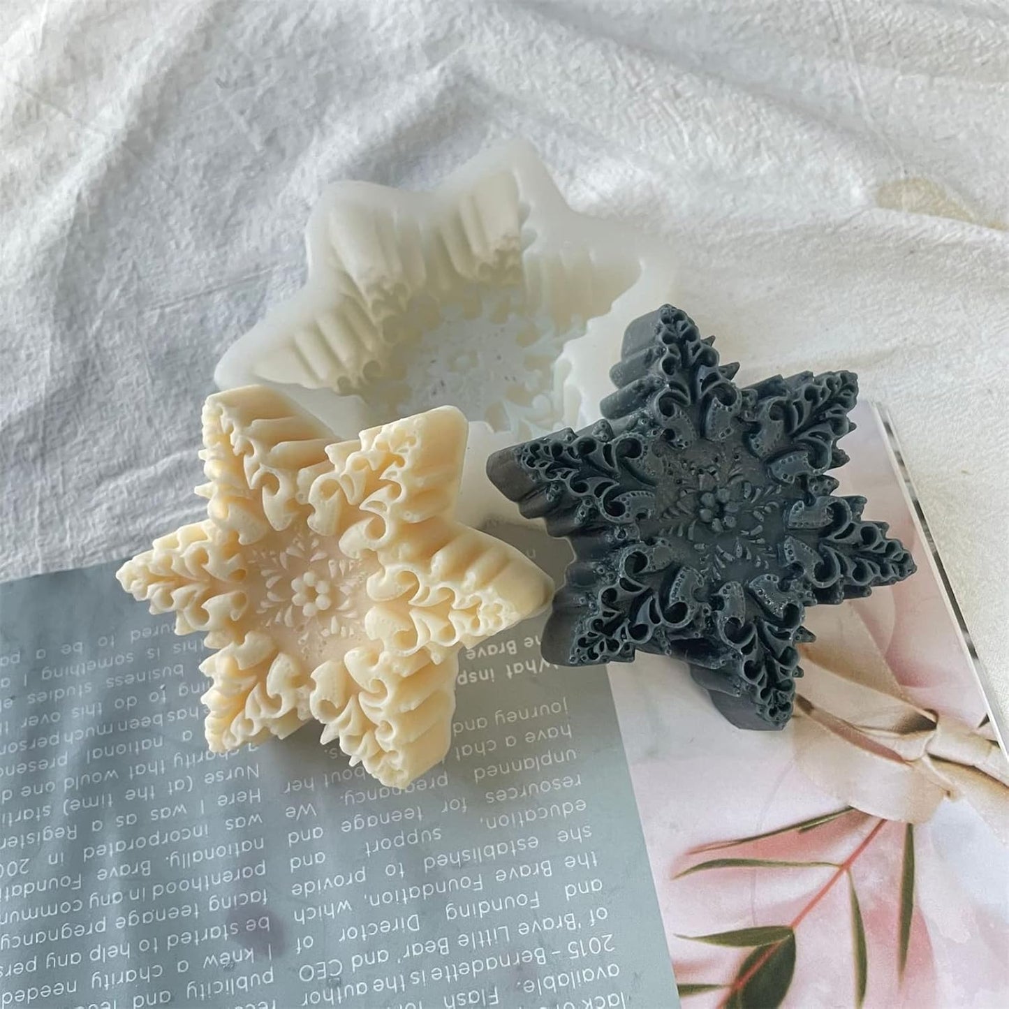 Star Snowflakes Mold GB158